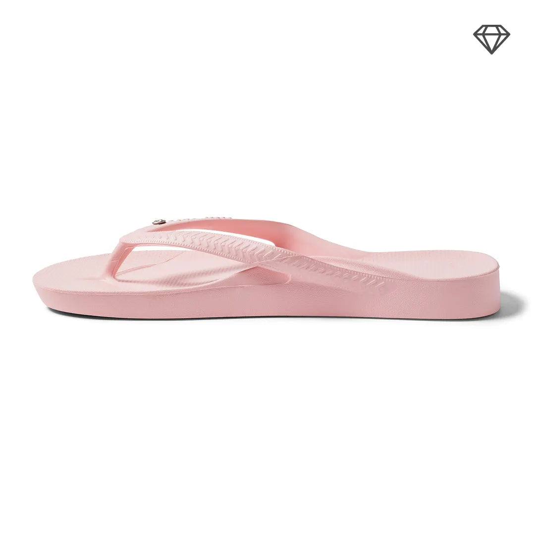 Arch Support Flip Flops – Classic – Crystal Pink