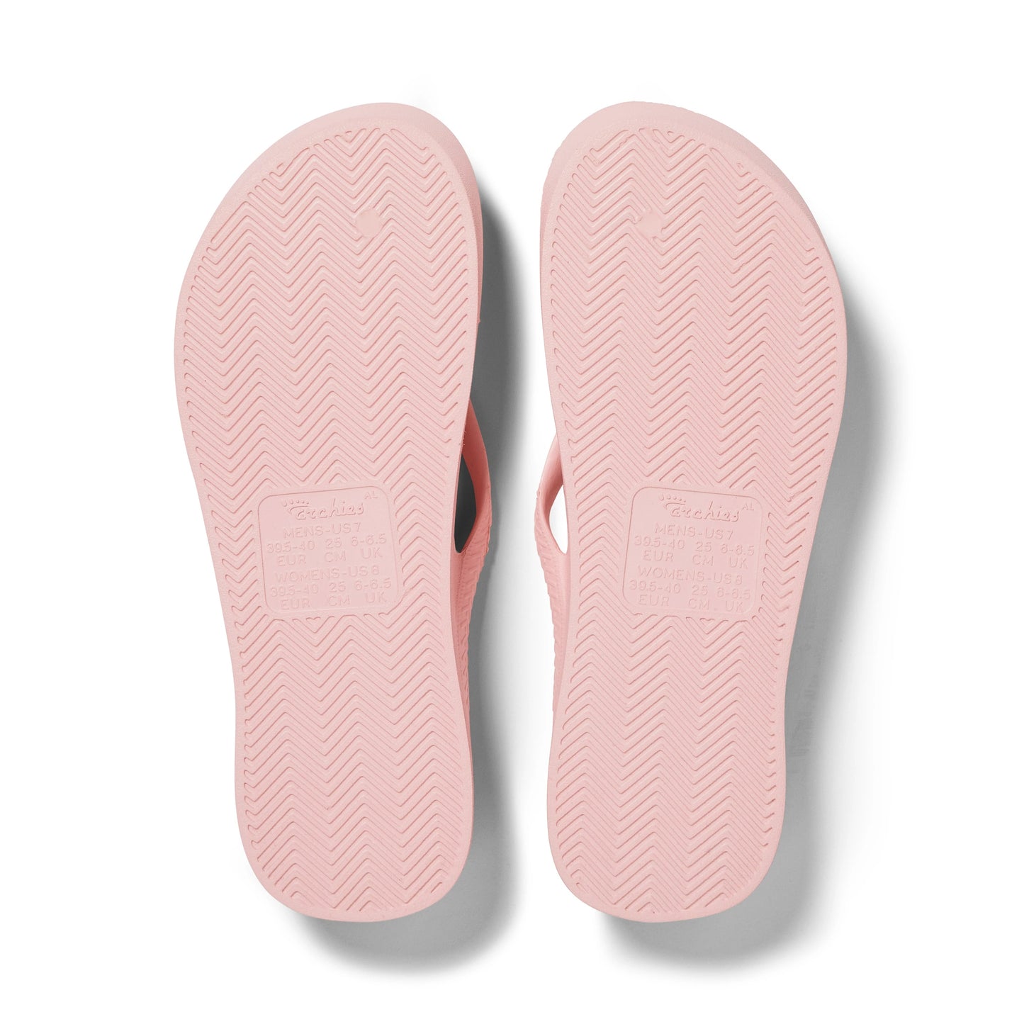 Arch Support Flip Flops – Classic – Pink