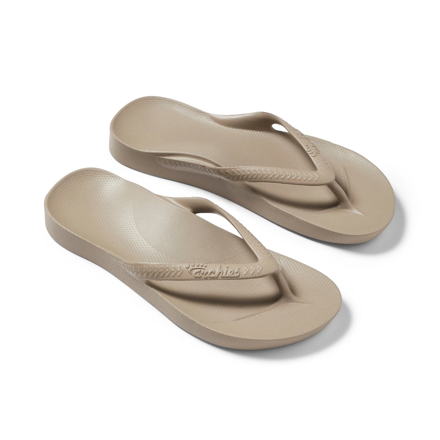Arch Support Flip Flops – Classic – Taupe
