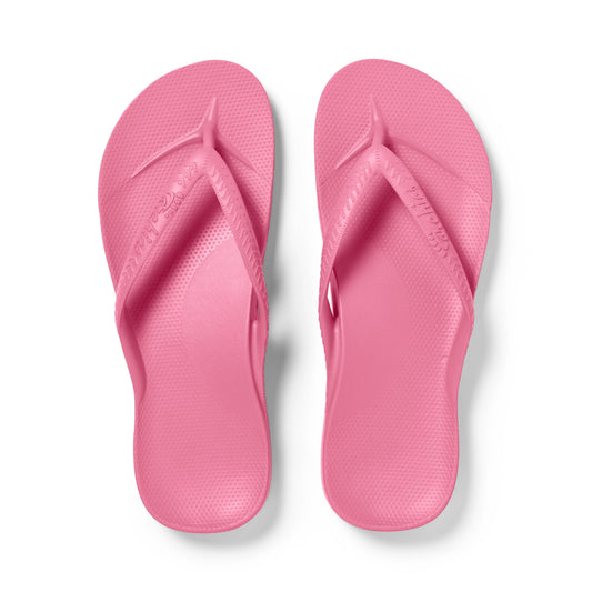Arch Support Flip Flops – Classic – Hot Pink