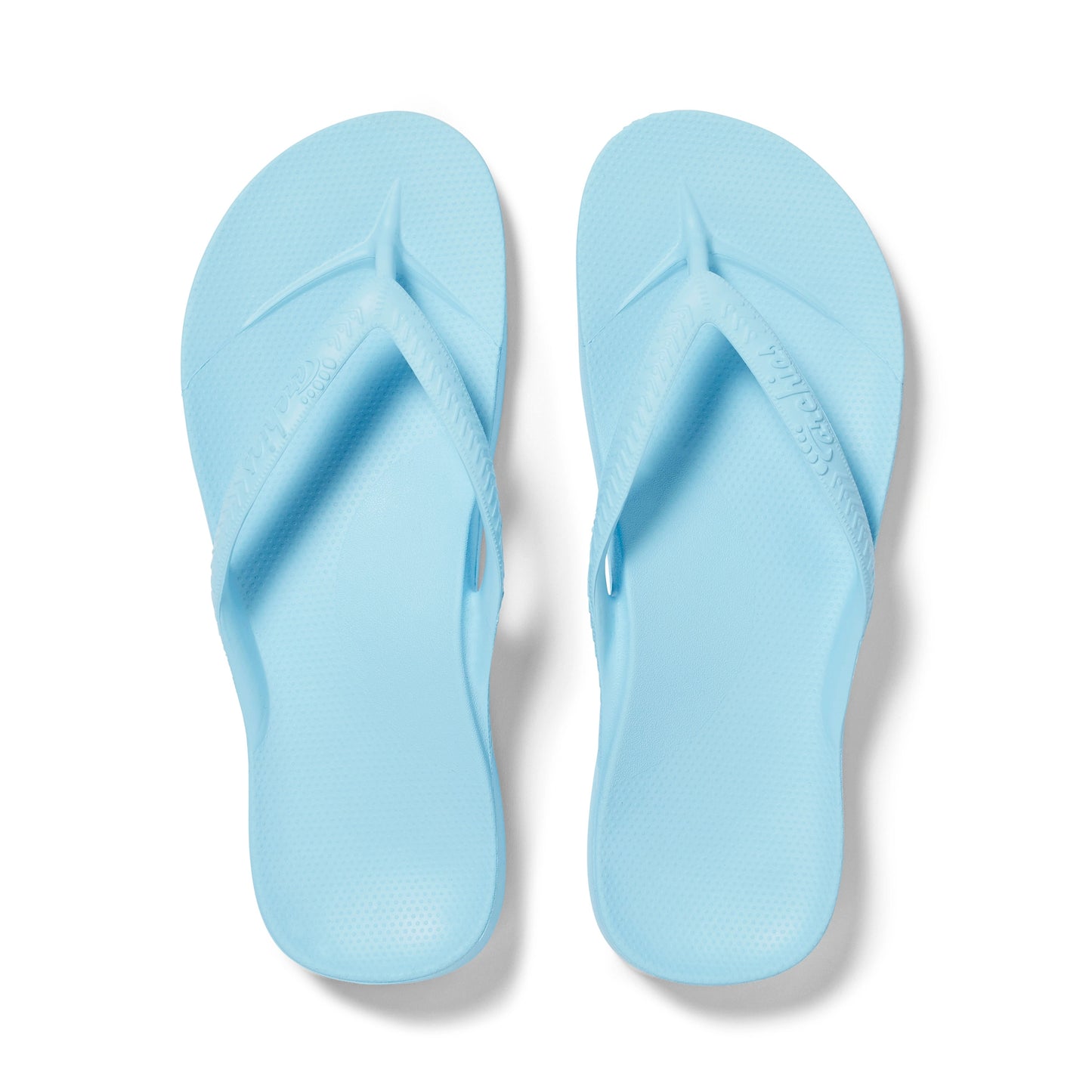 Arch Support Flip Flops – Classic – Sky Blue
