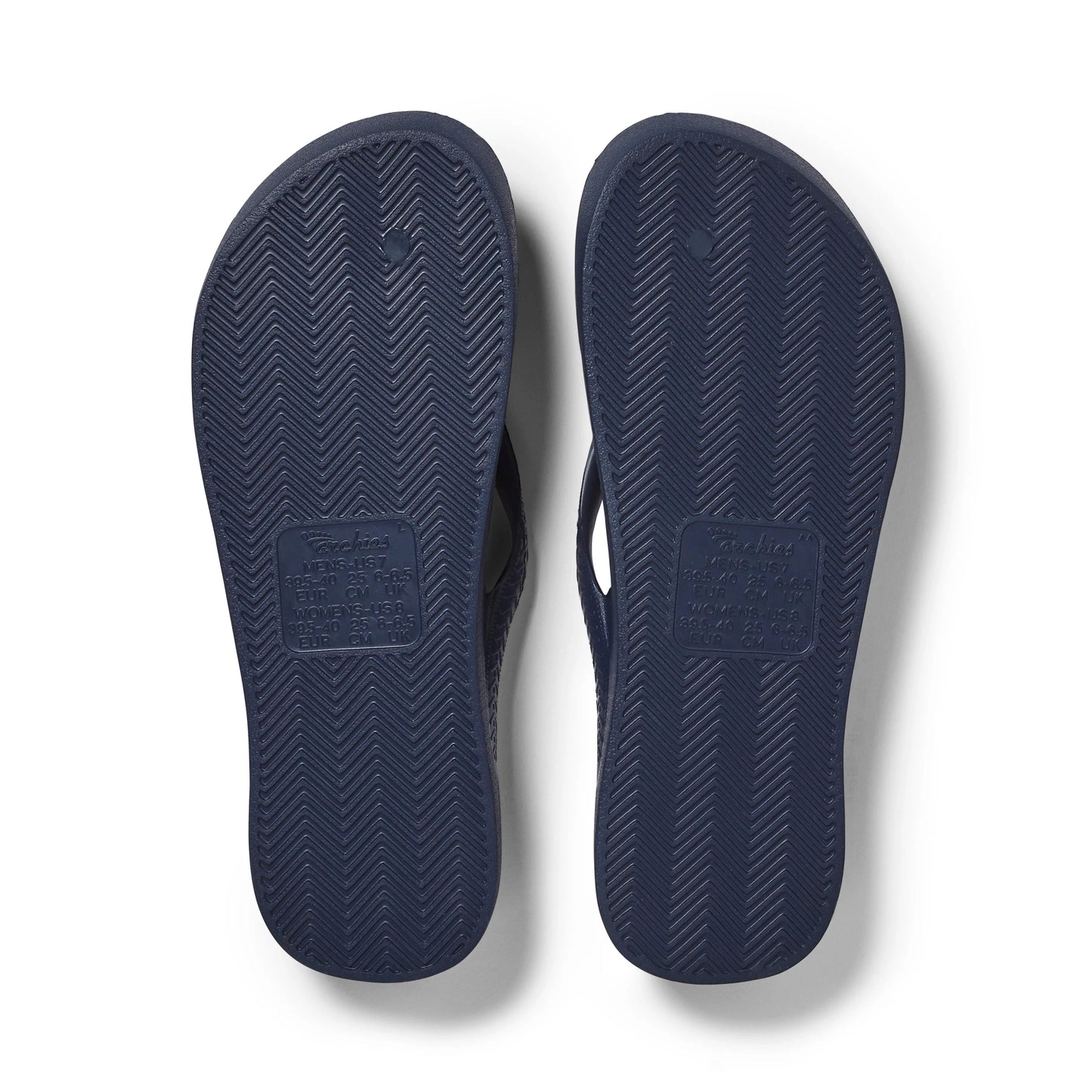 Arch Support Flip Flops – Classic – Navy