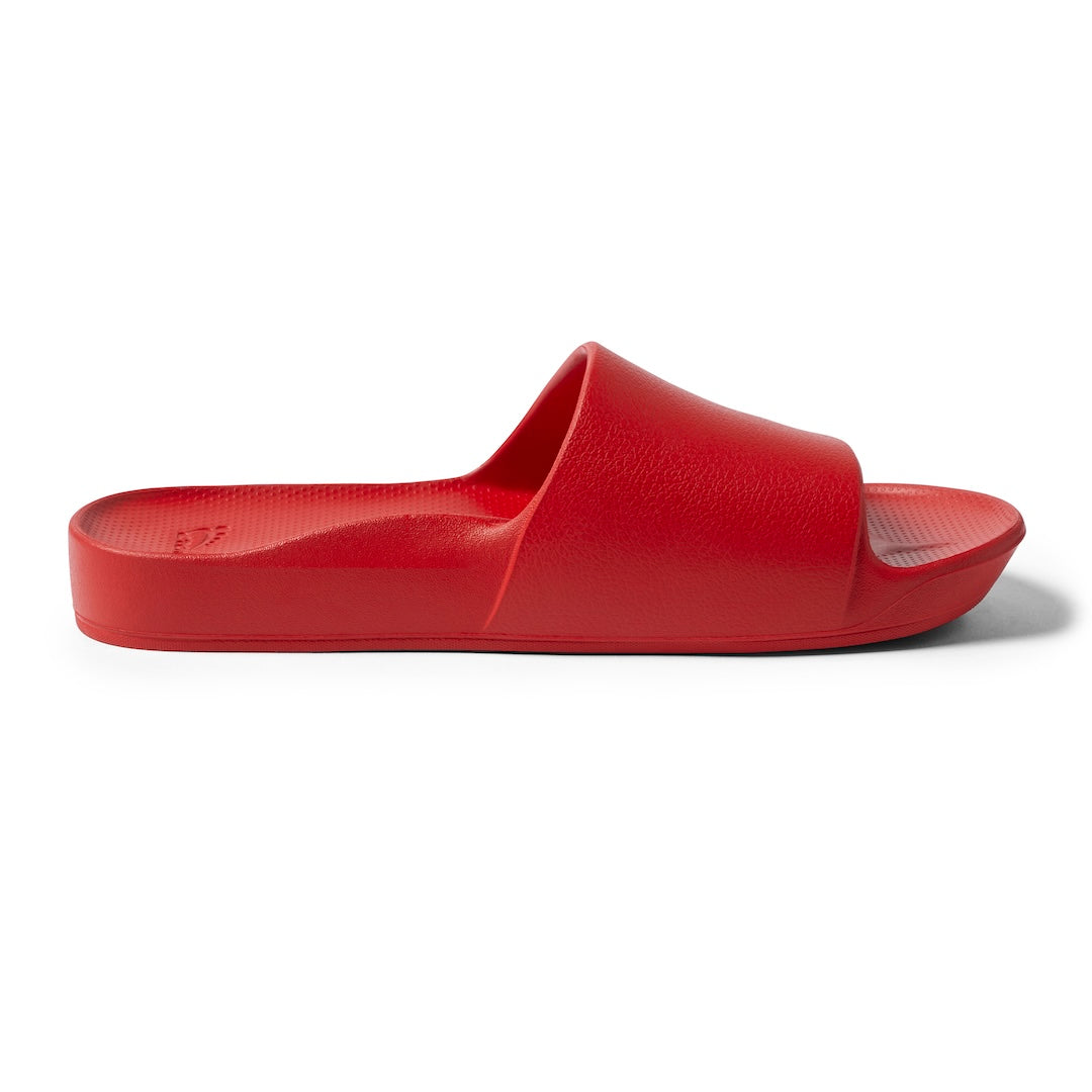 Arch Support Slides – Classic – Chili Red