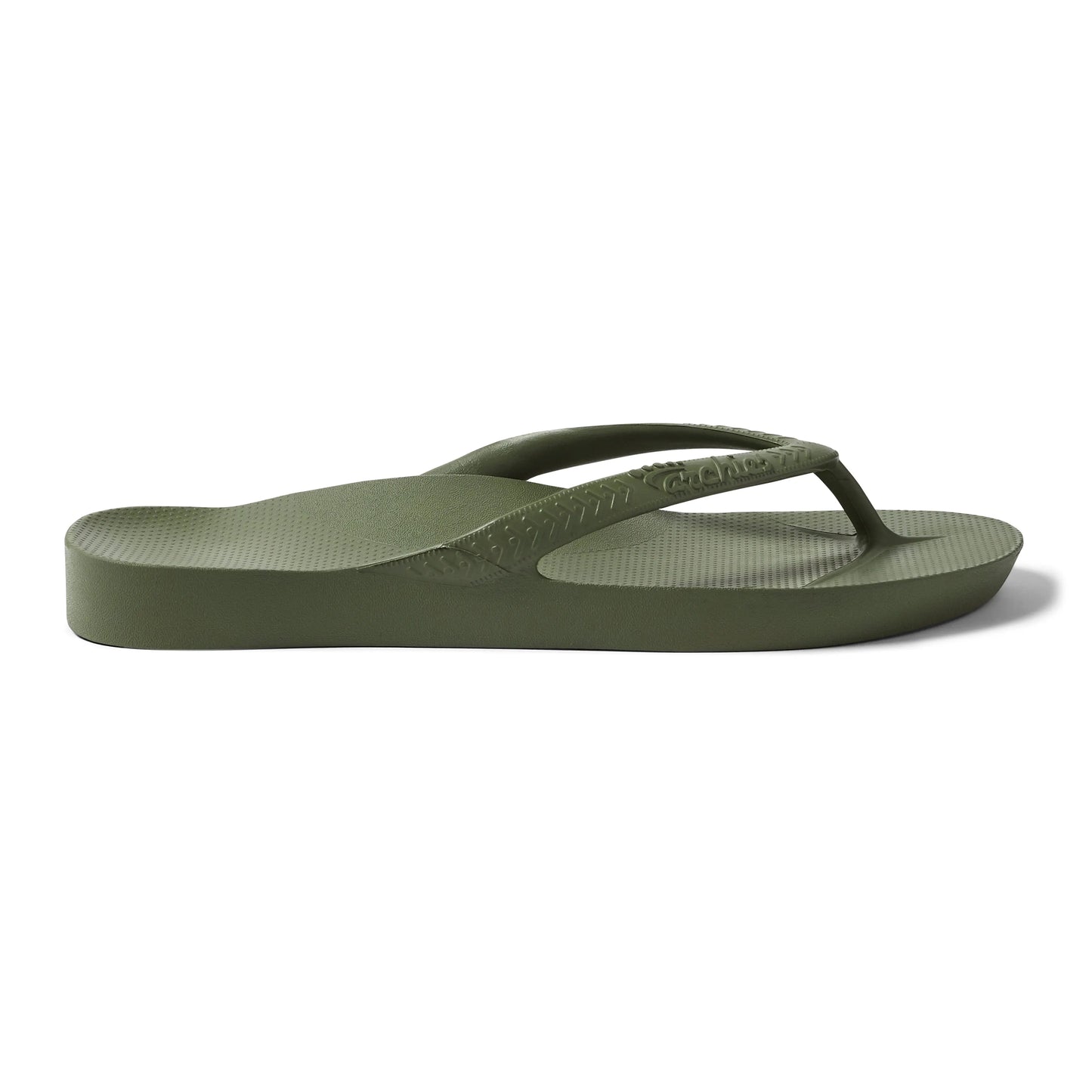 Arch Support Flip Flops – Classic – Olive