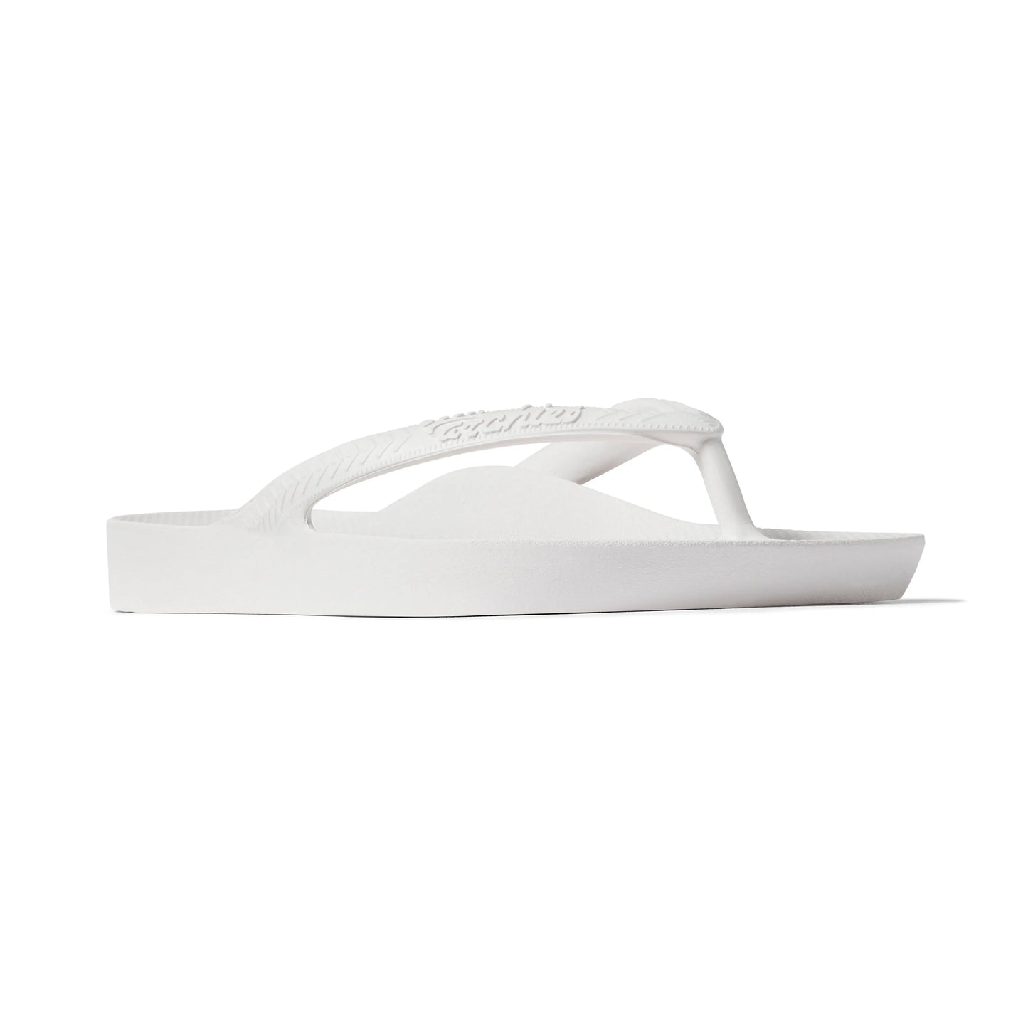 Arch Support Flip Flops – Classic – White