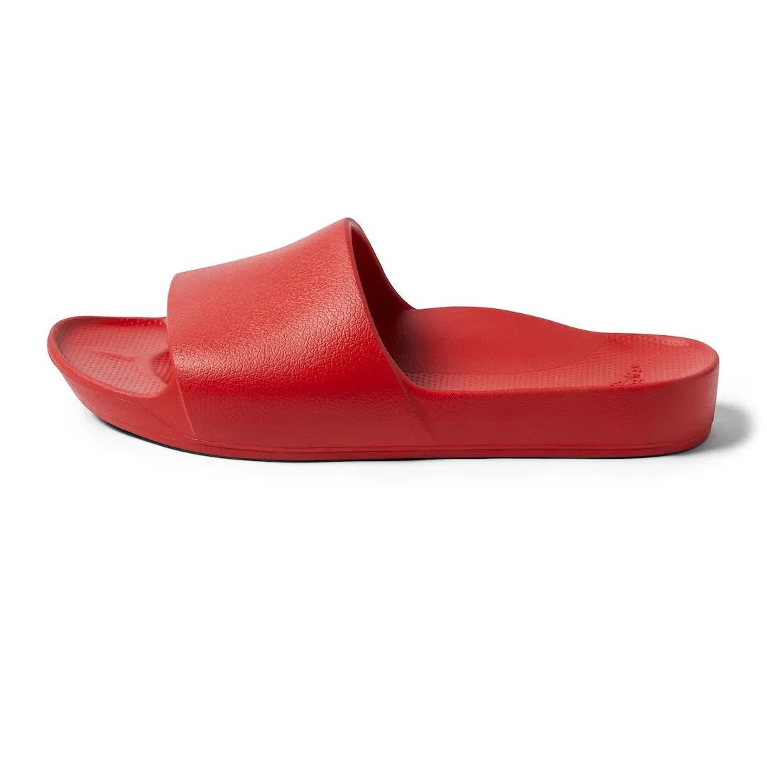 Arch Support Slides – Classic – Chili Red
