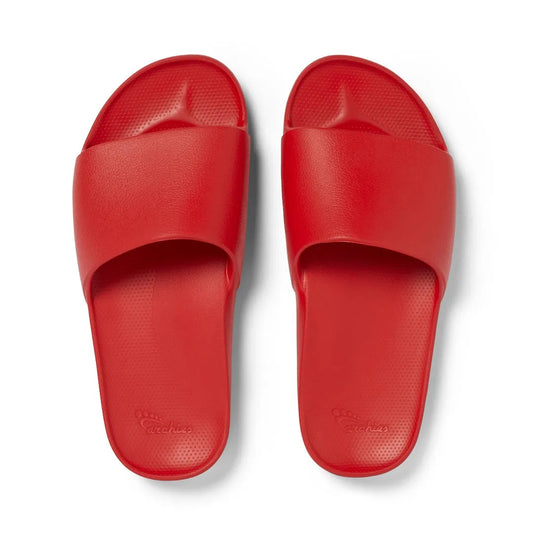 Arch Support Slides – Classic – Chili Red