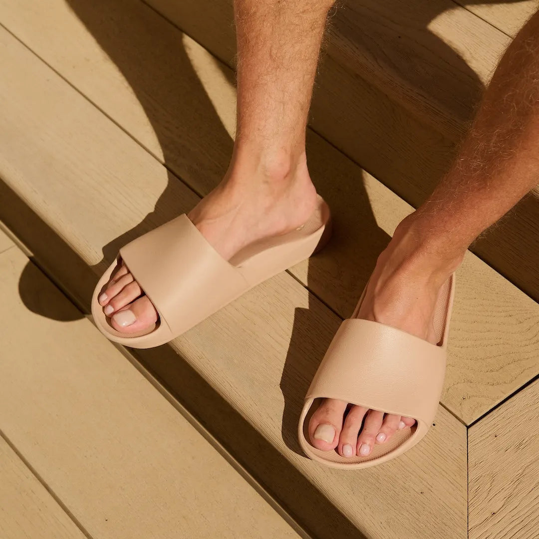 Arch Support Slides – Classic – Tan