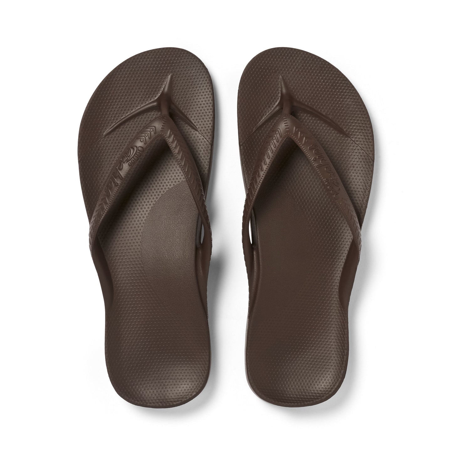 Arch Support Flip Flops – Classic – Brown