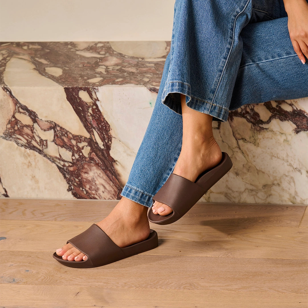 Arch Support Slides – Classic – Brown