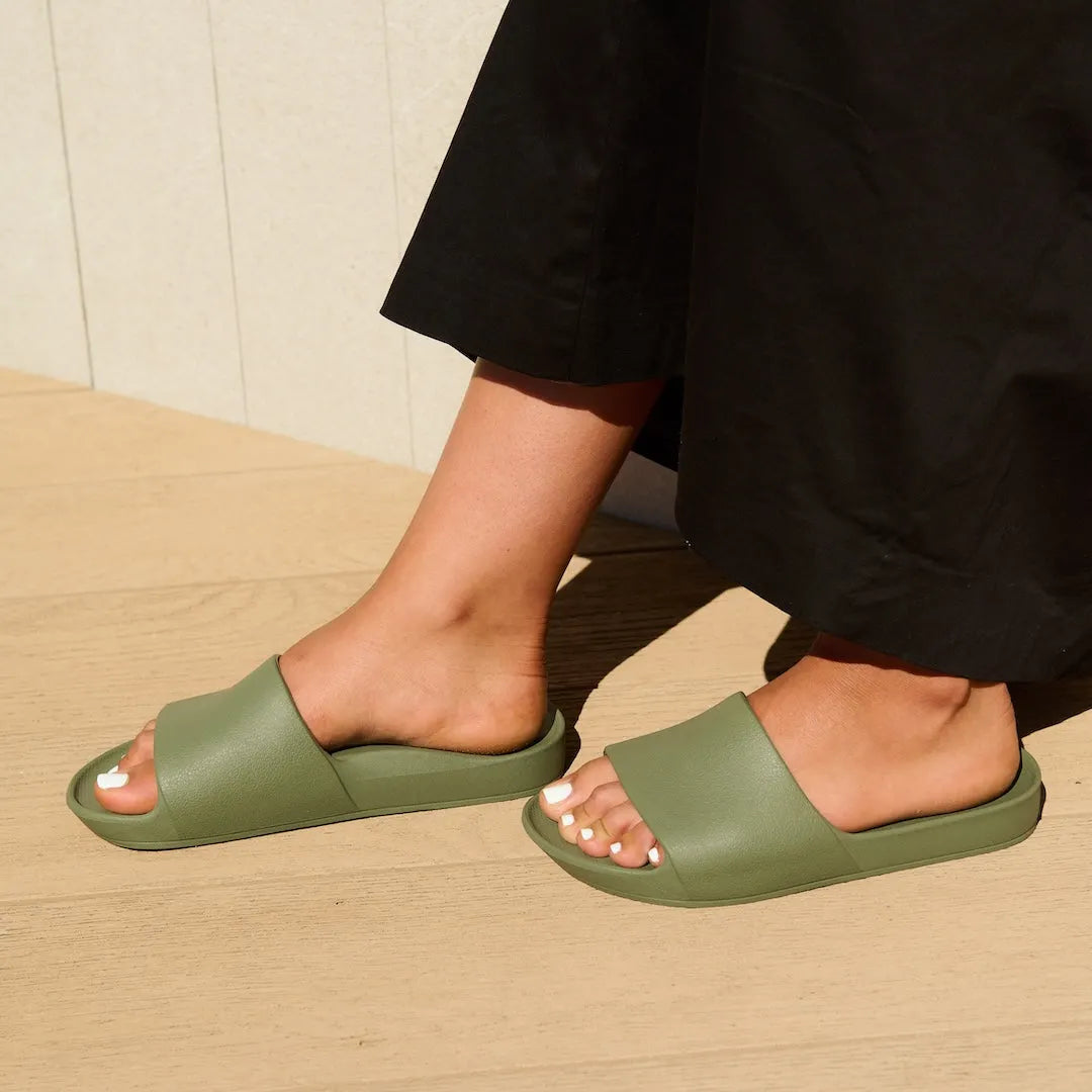 Arch Support Slides – Classic – Olive
