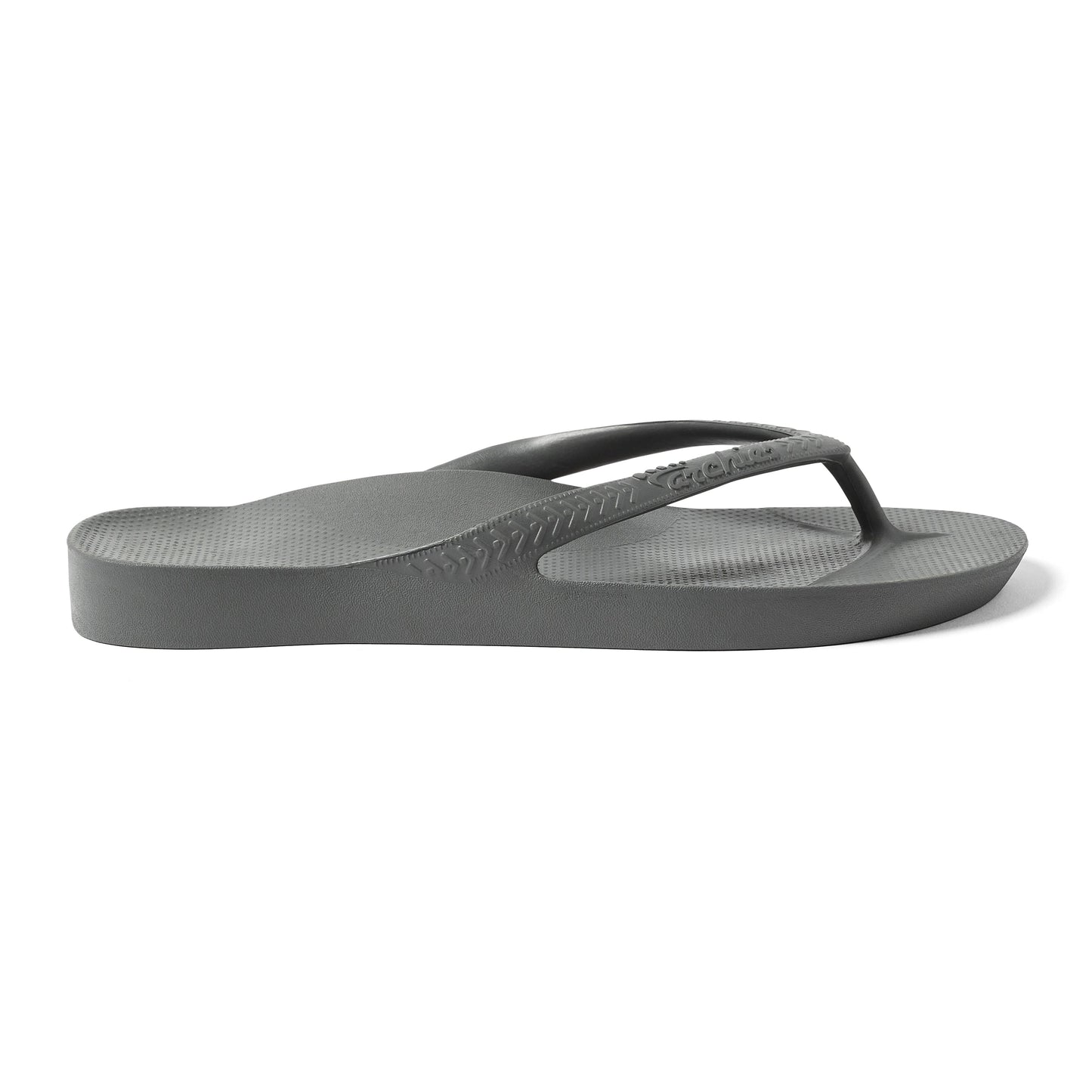 Arch Support Flip Flops – Classic – Charcoal