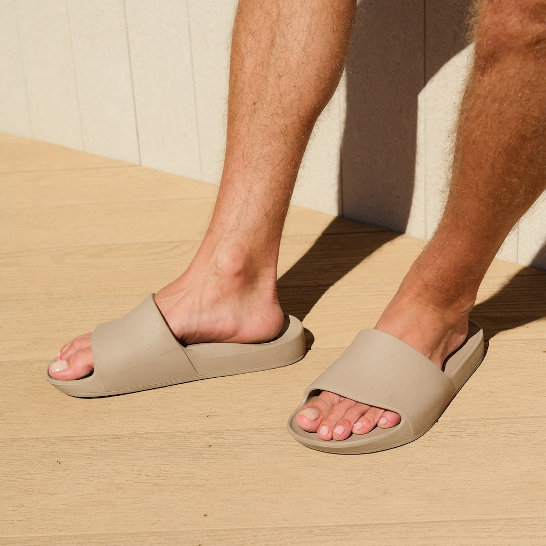 Arch Support Slides – Classic – Taupe