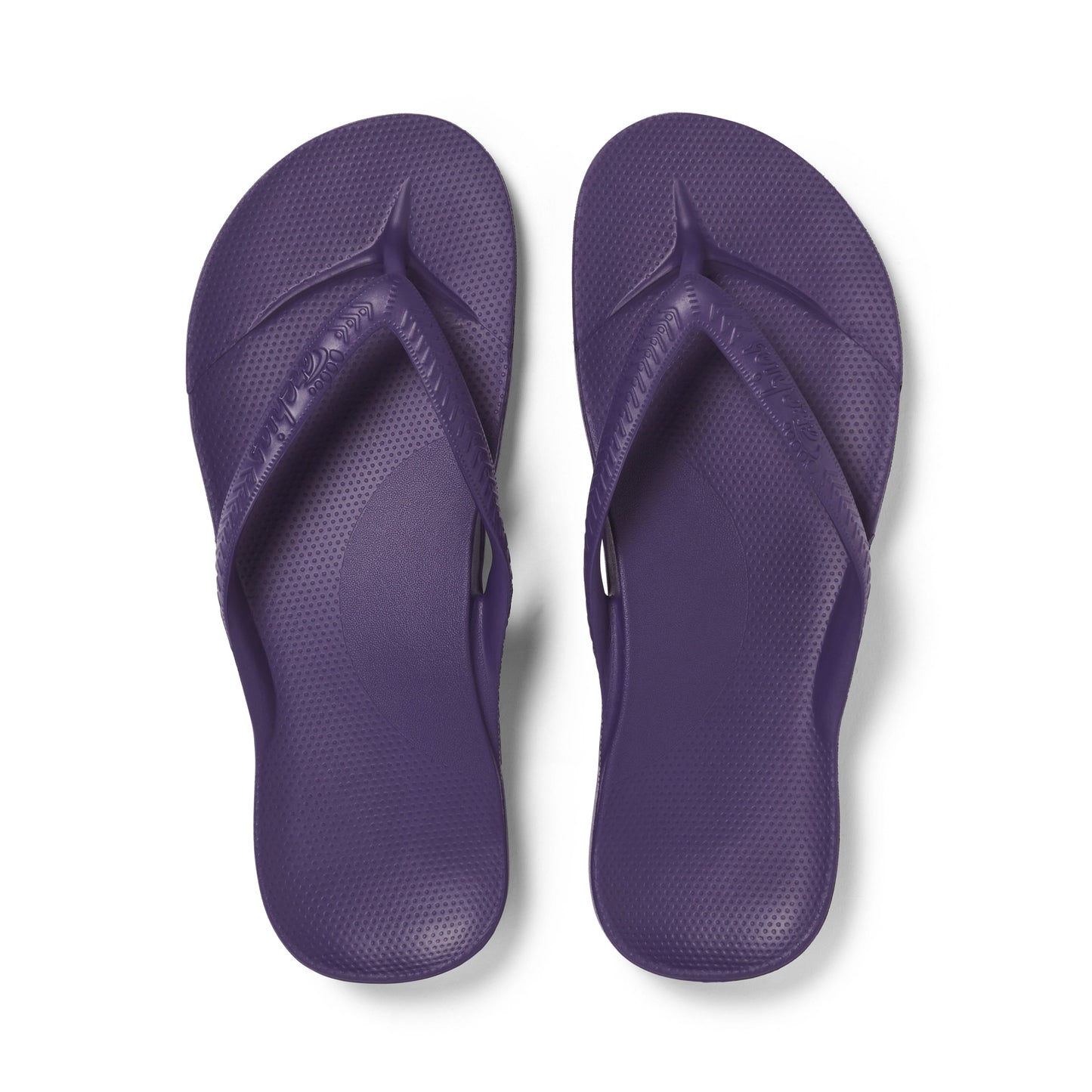 Arch Support Flip Flops – Classic – Acai Purple
