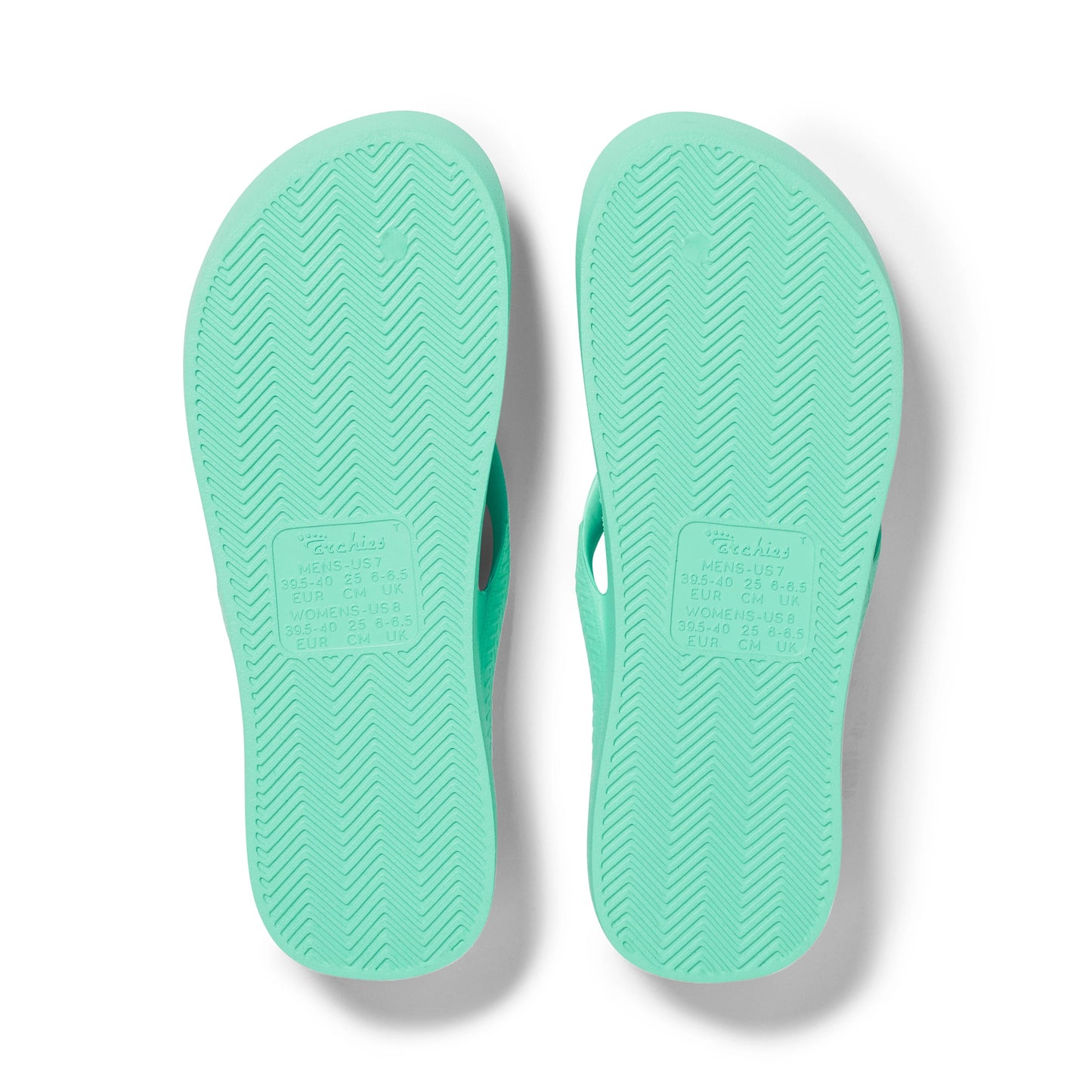 Arch Support Flip Flops – Classic – Mint