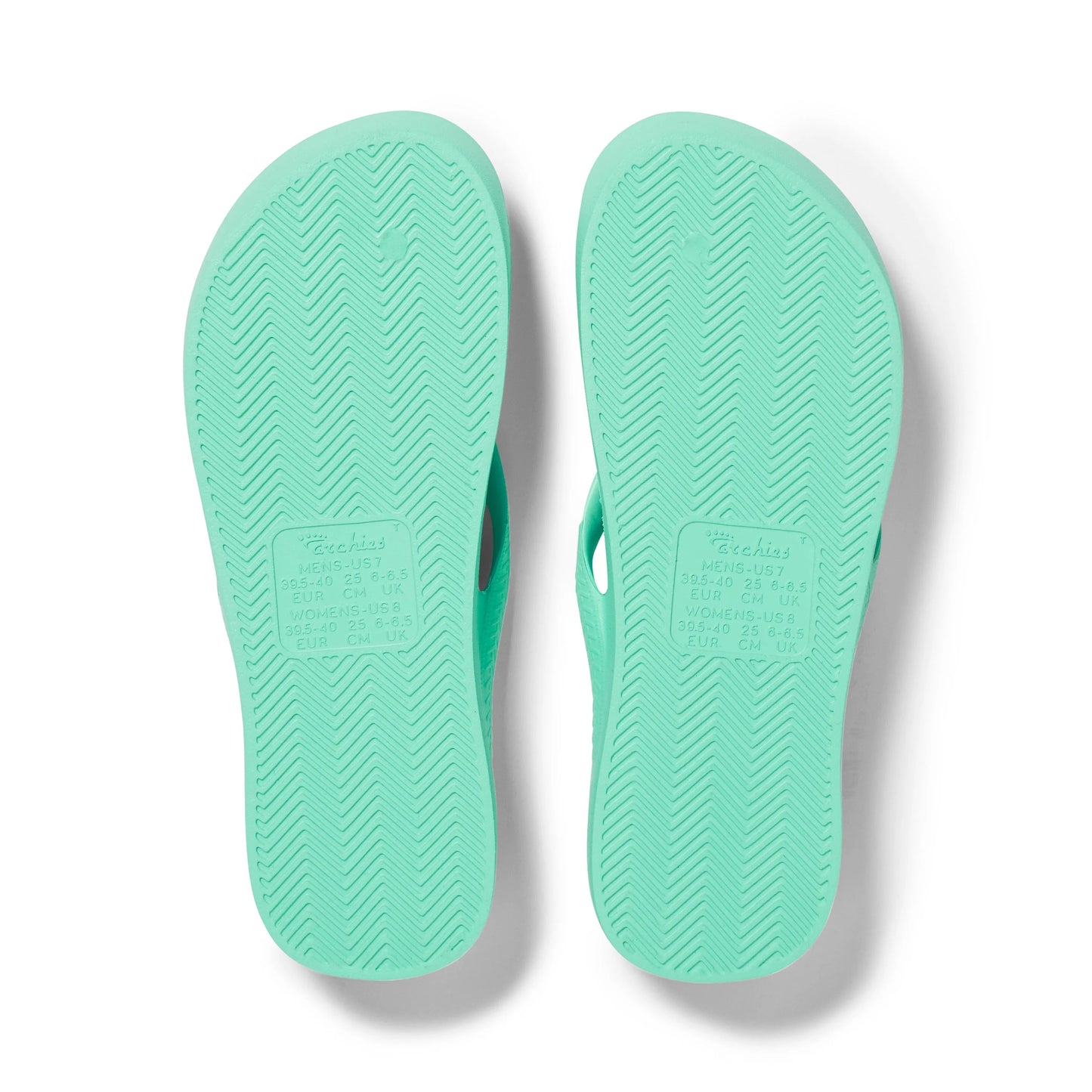 Arch Support Flip Flops – Classic – Mint