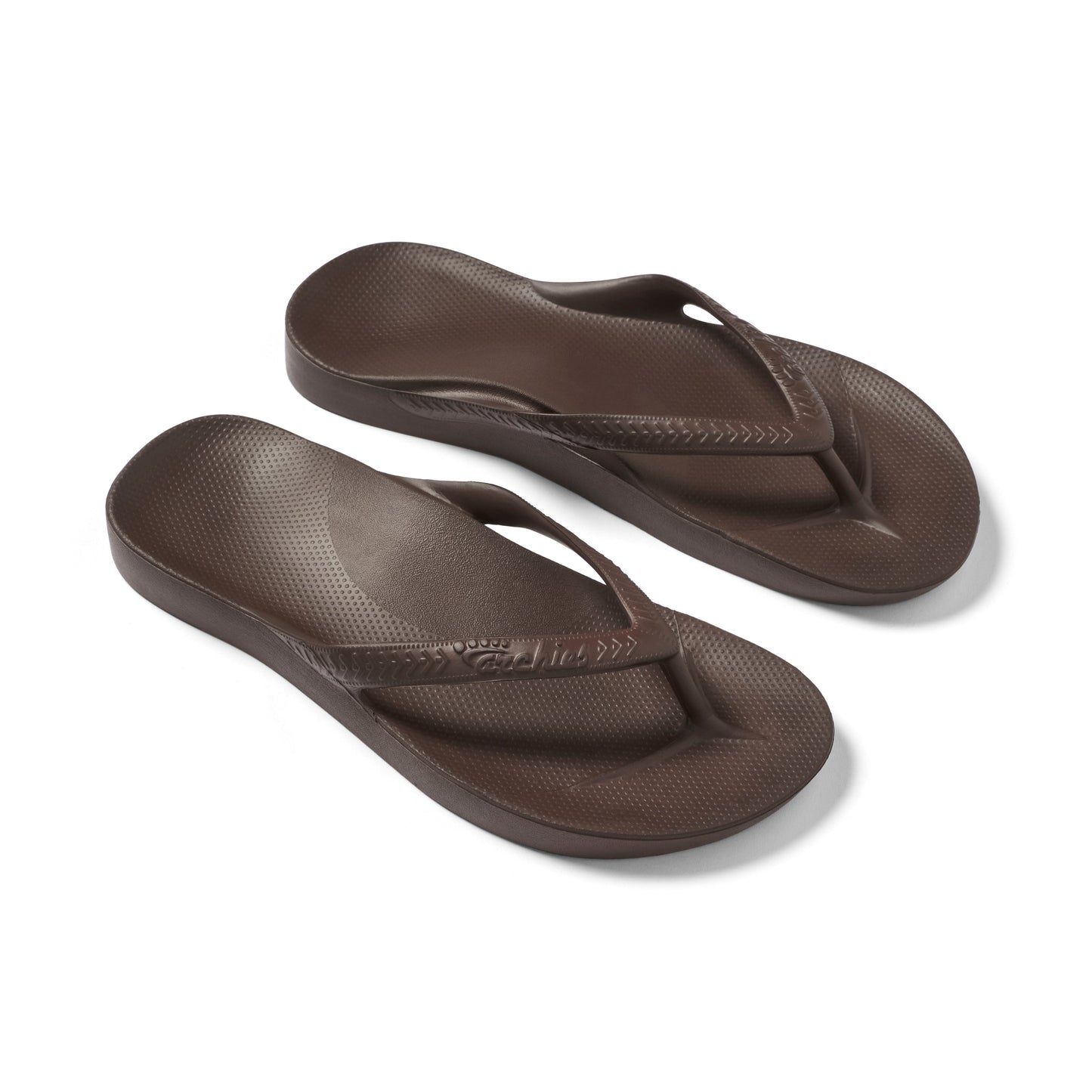 Arch Support Flip Flops – Classic – Brown