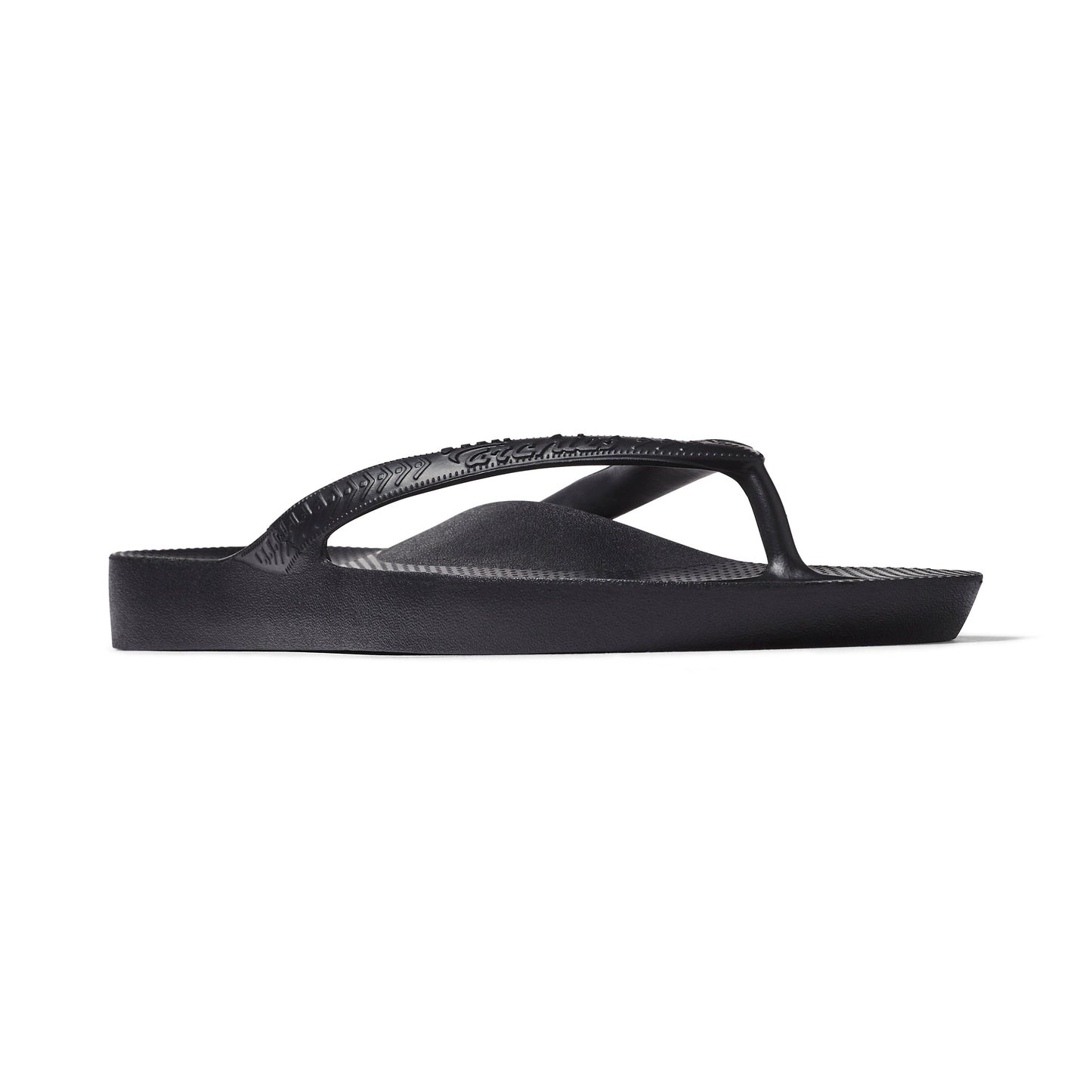 Arch Support Flip Flops – Classic – Black