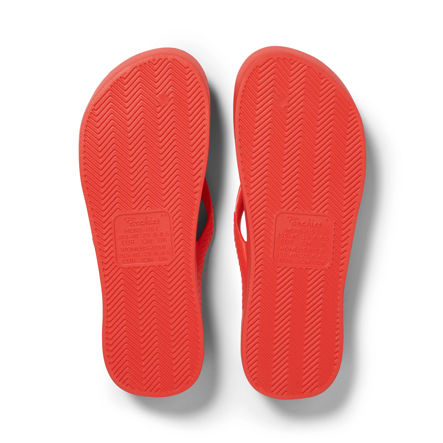 Kids – Arch Support Flip Flops – Coral