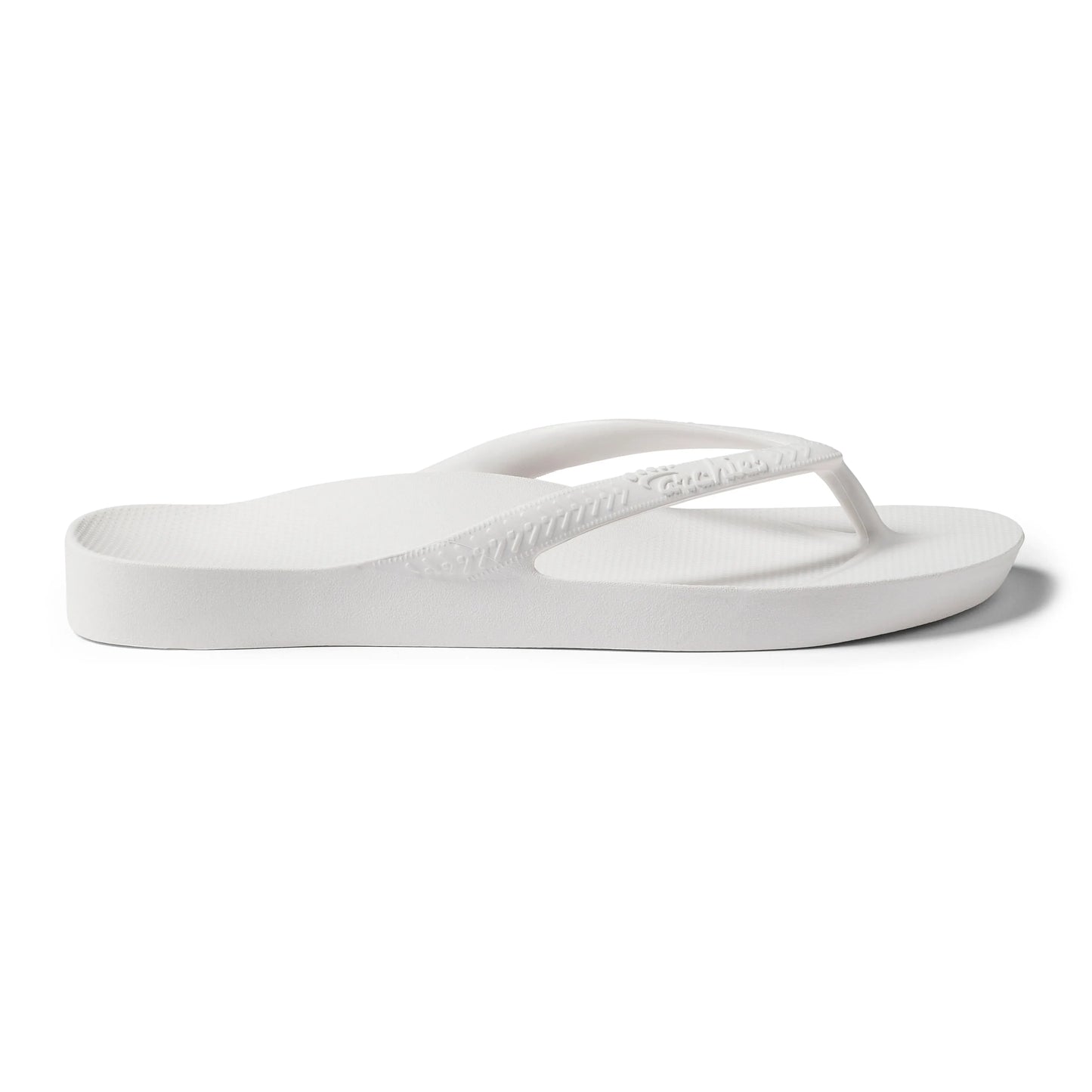 Arch Support Flip Flops – Classic – White