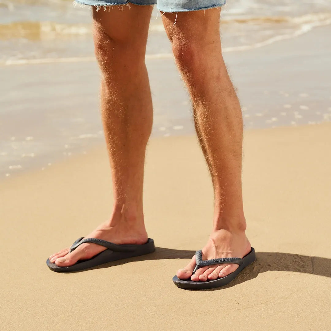 Arch Support Flip Flops – Classic – Navy