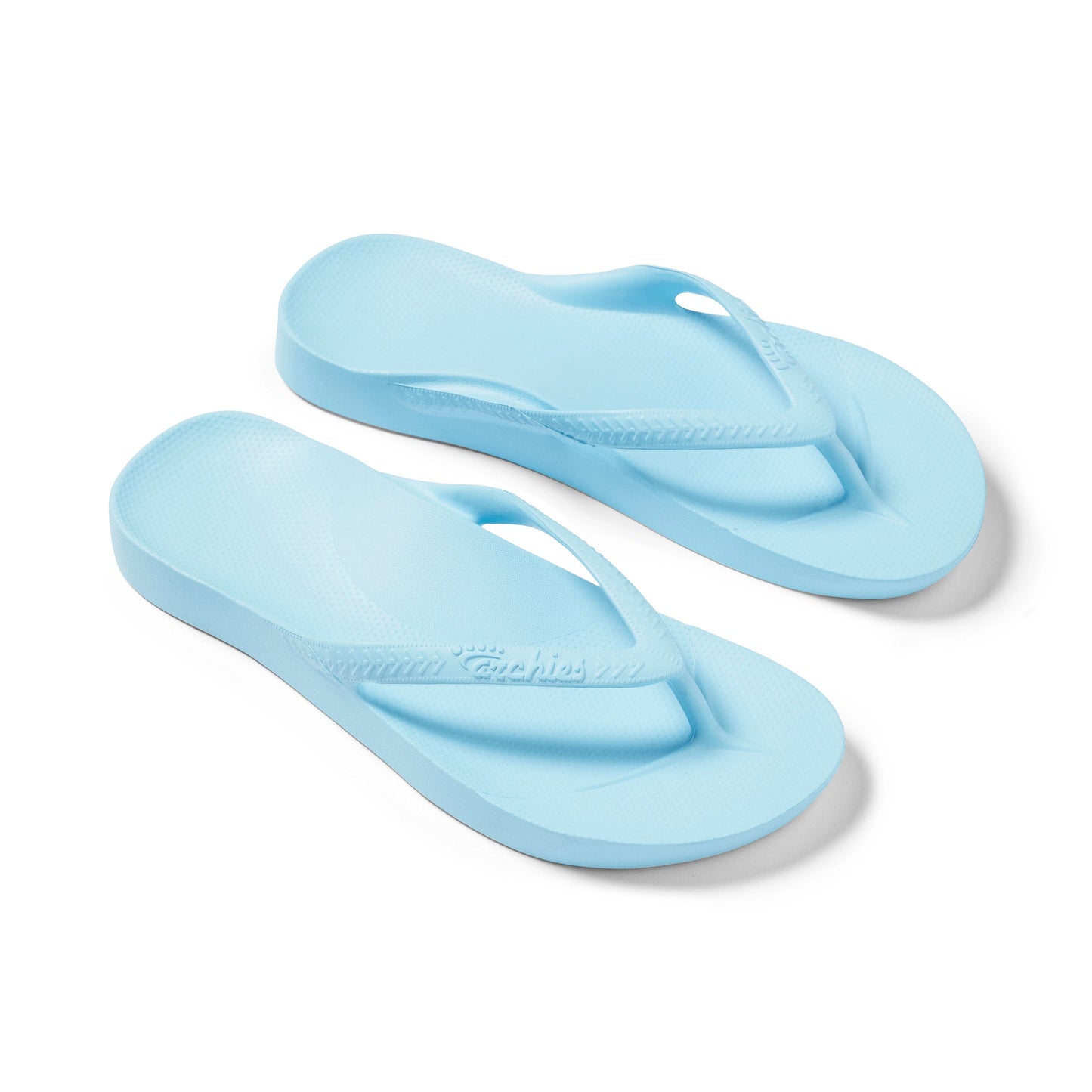 Arch Support Flip Flops – Classic – Sky Blue