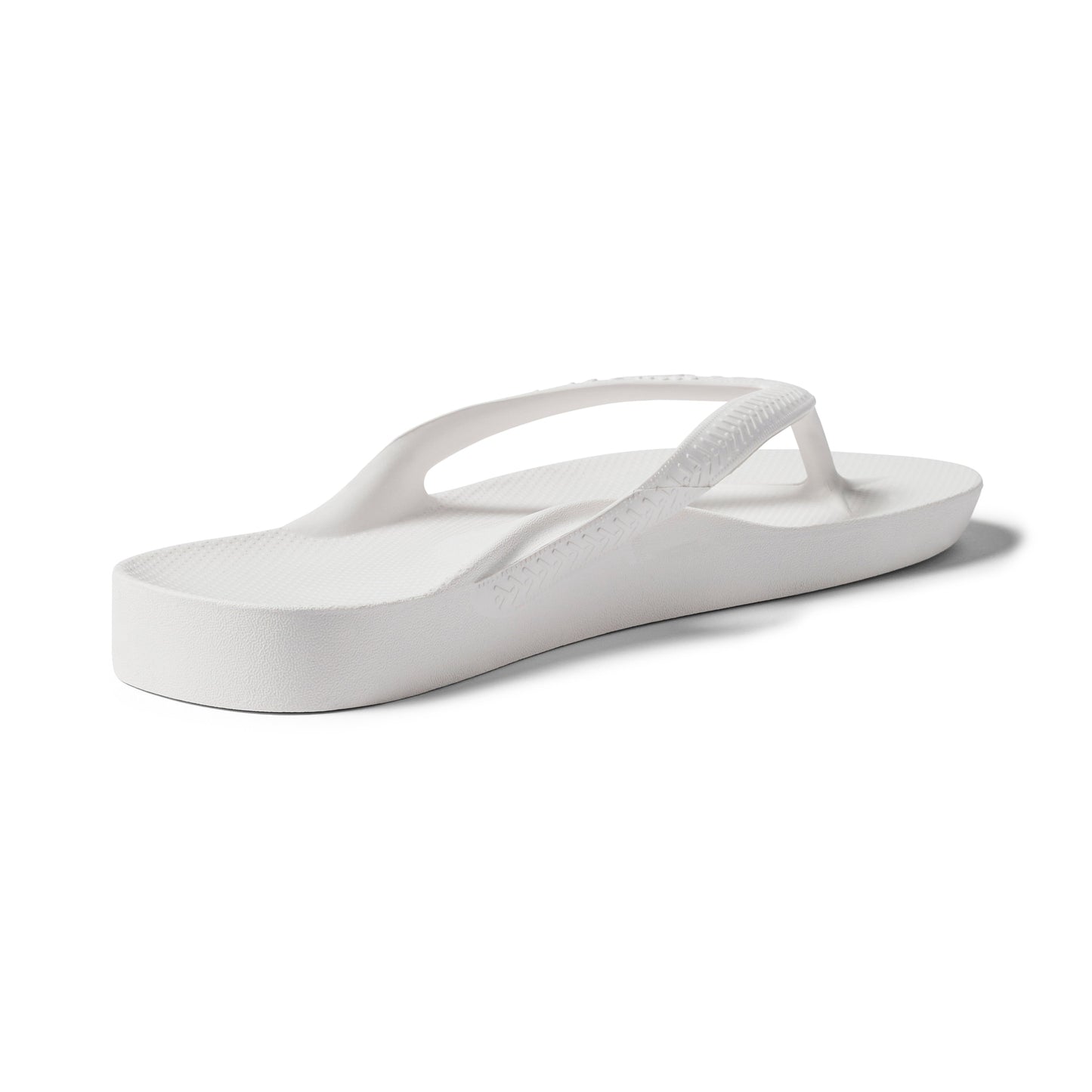 Arch Support Flip Flops – Classic – White