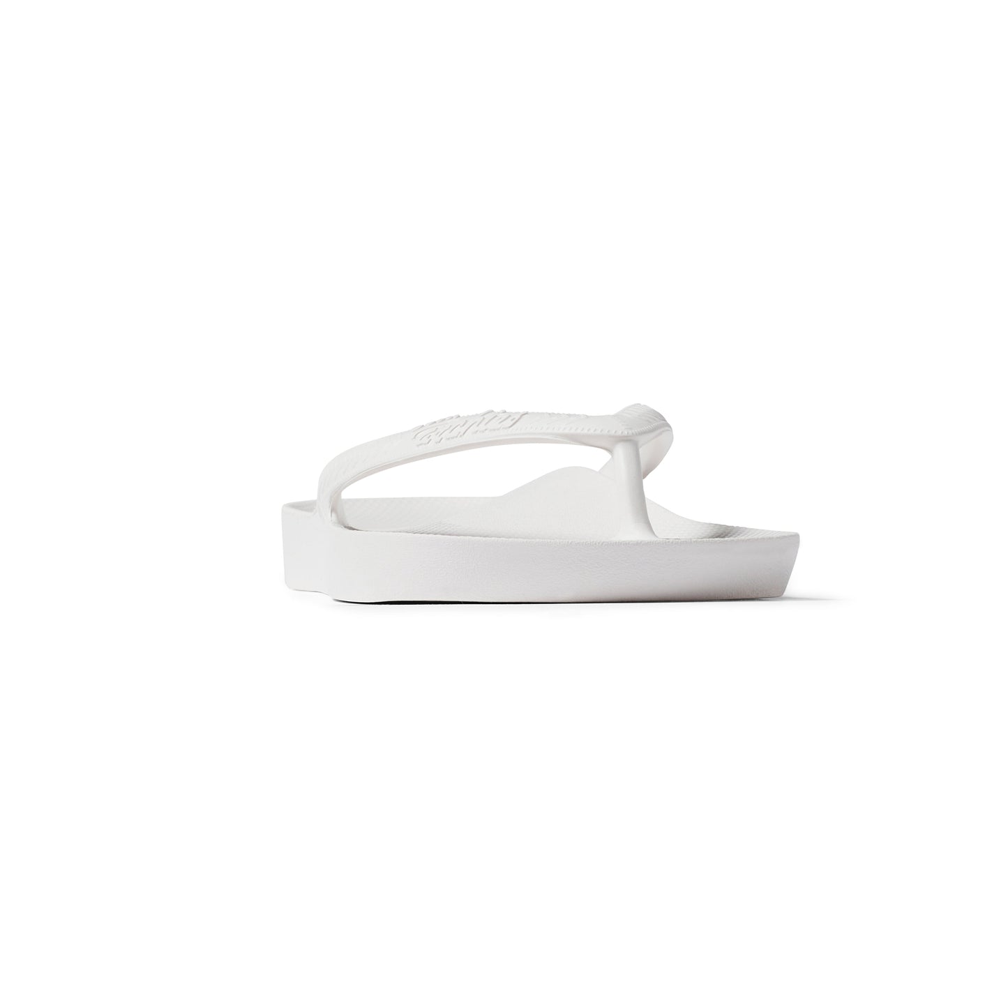 Arch Support Flip Flops – Classic – White