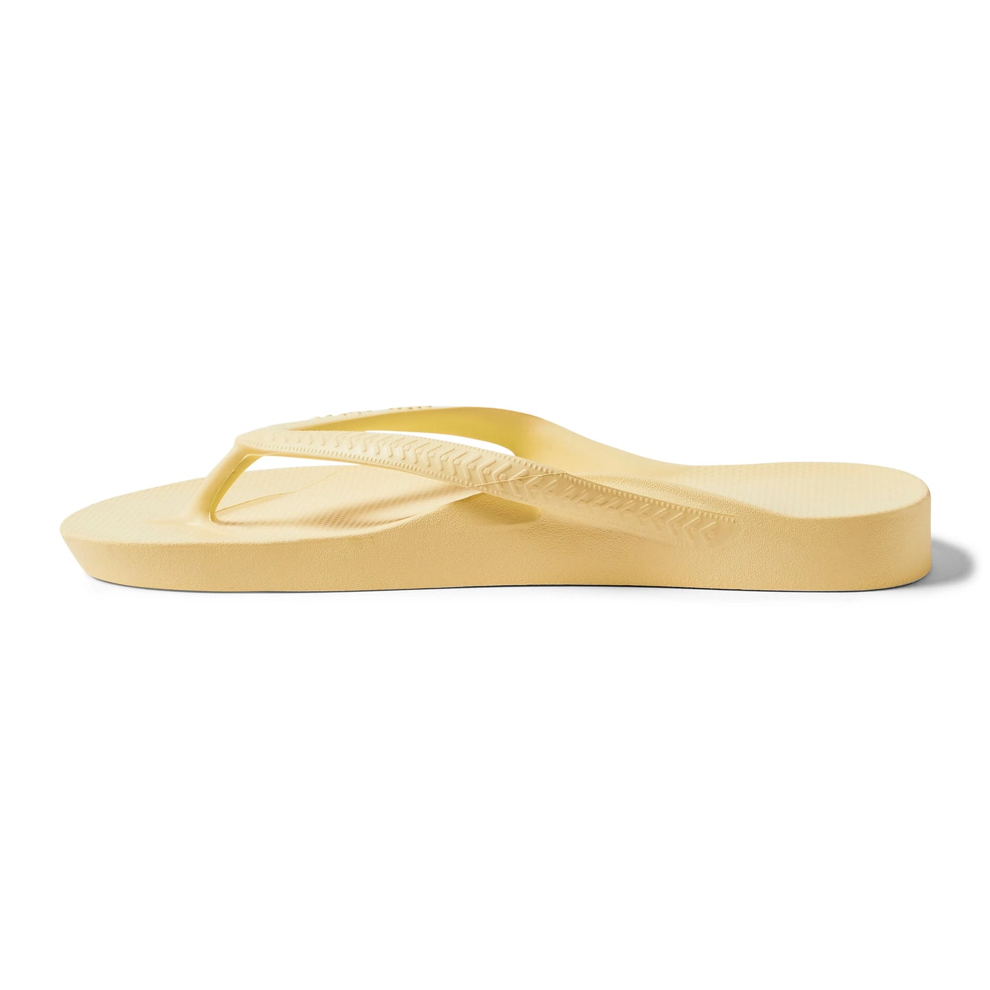 Arch Support Flip Flops – Classic – Lemon