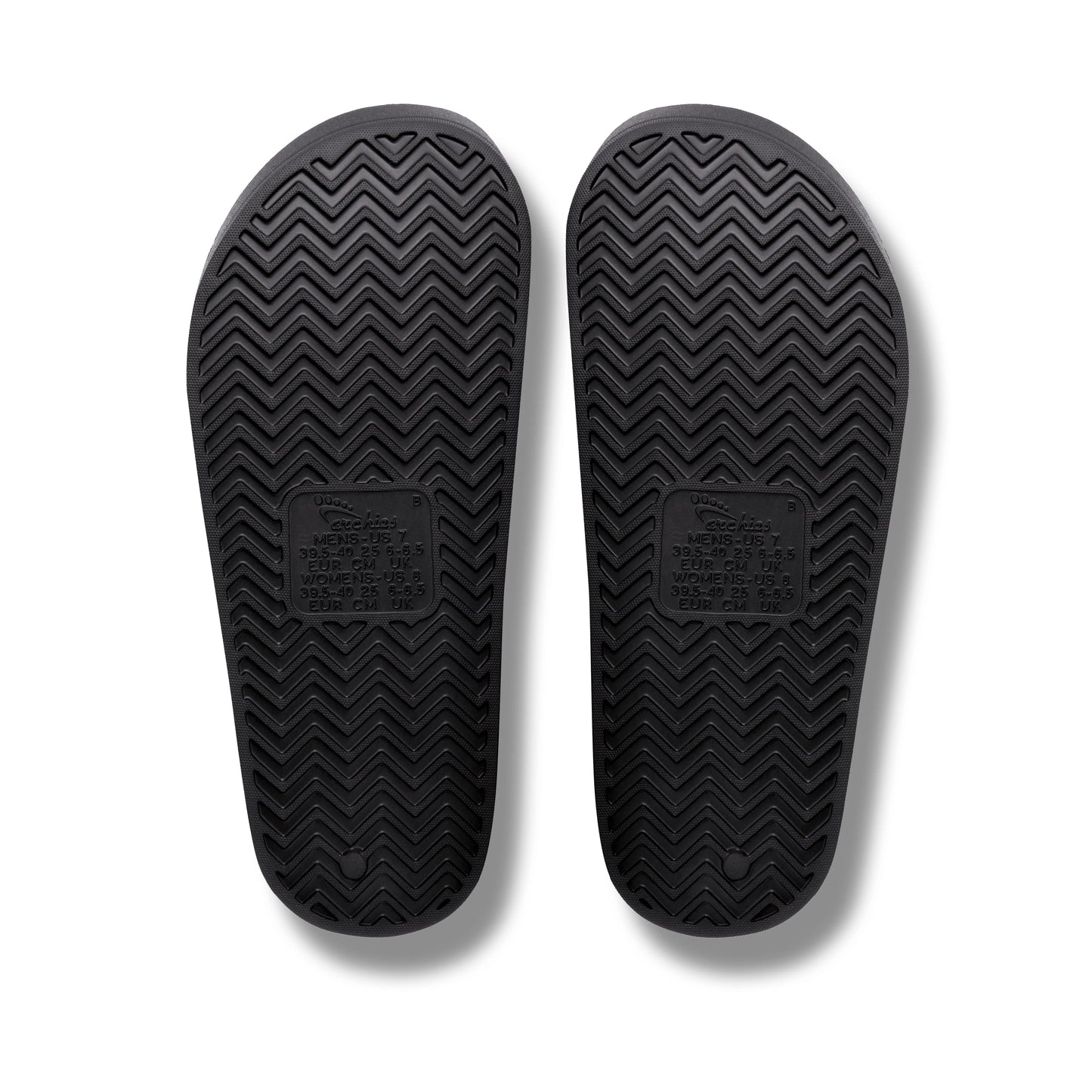 Arch Support Slides – Classic – Black