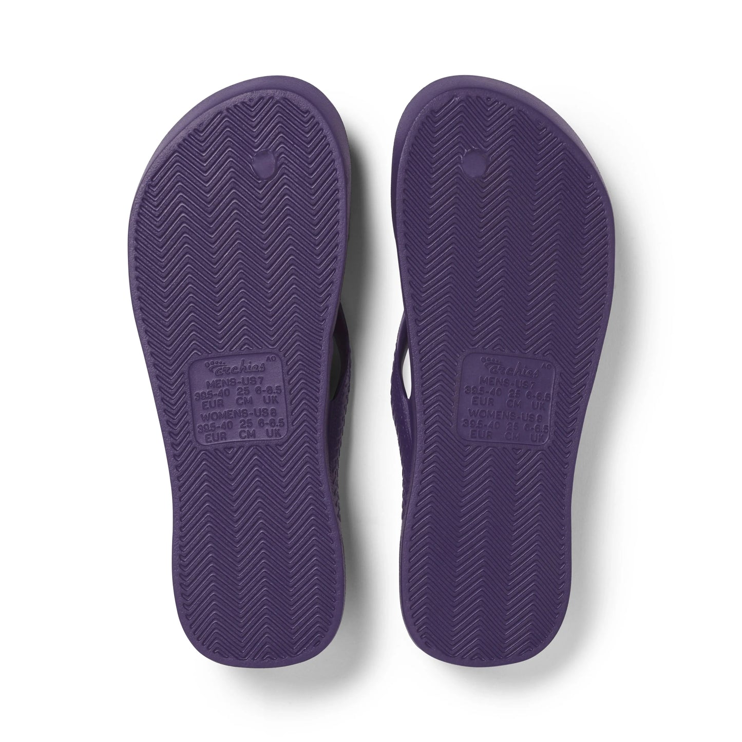 Arch Support Flip Flops – Classic – Acai Purple