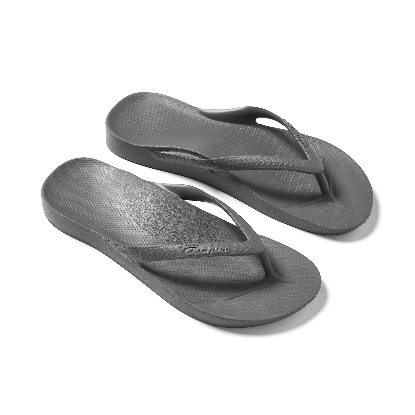 Arch Support Flip Flops – Classic – Charcoal