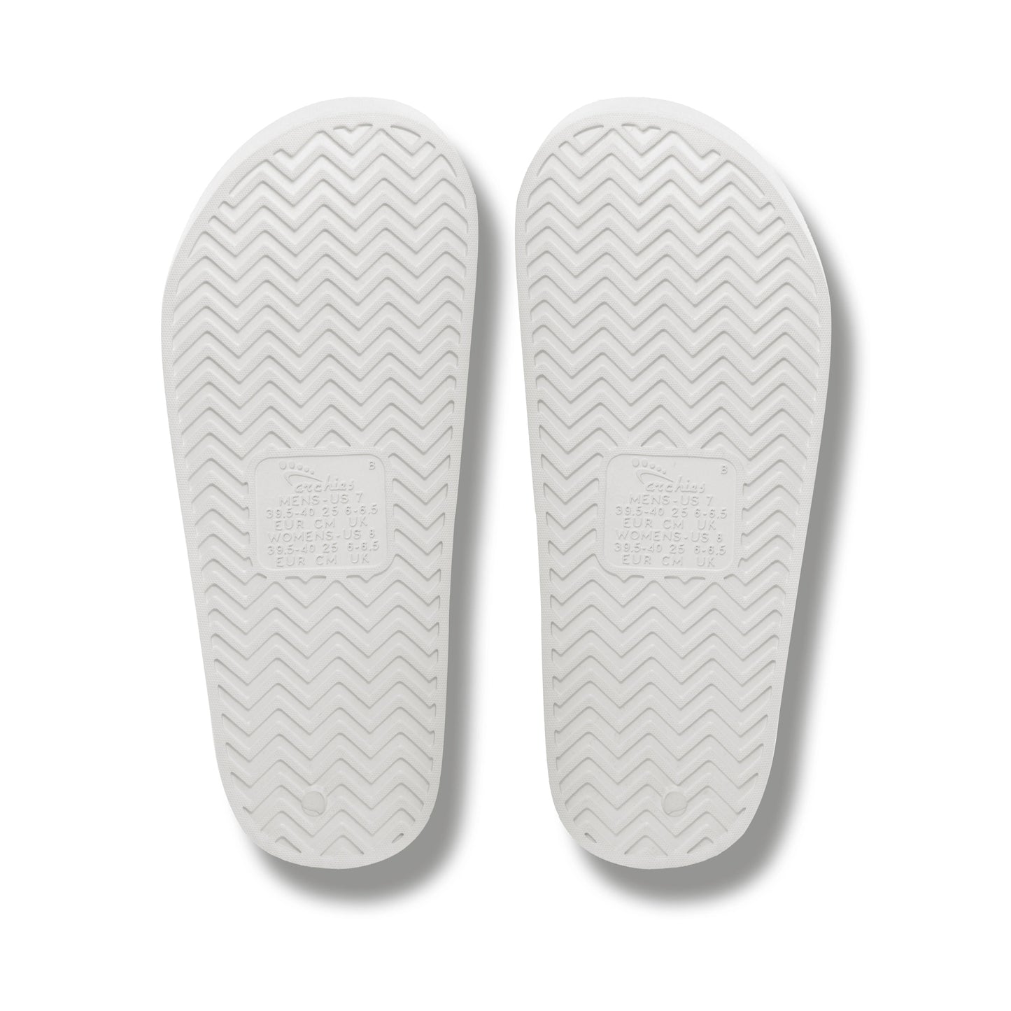 Arch Support Slides – Classic – White