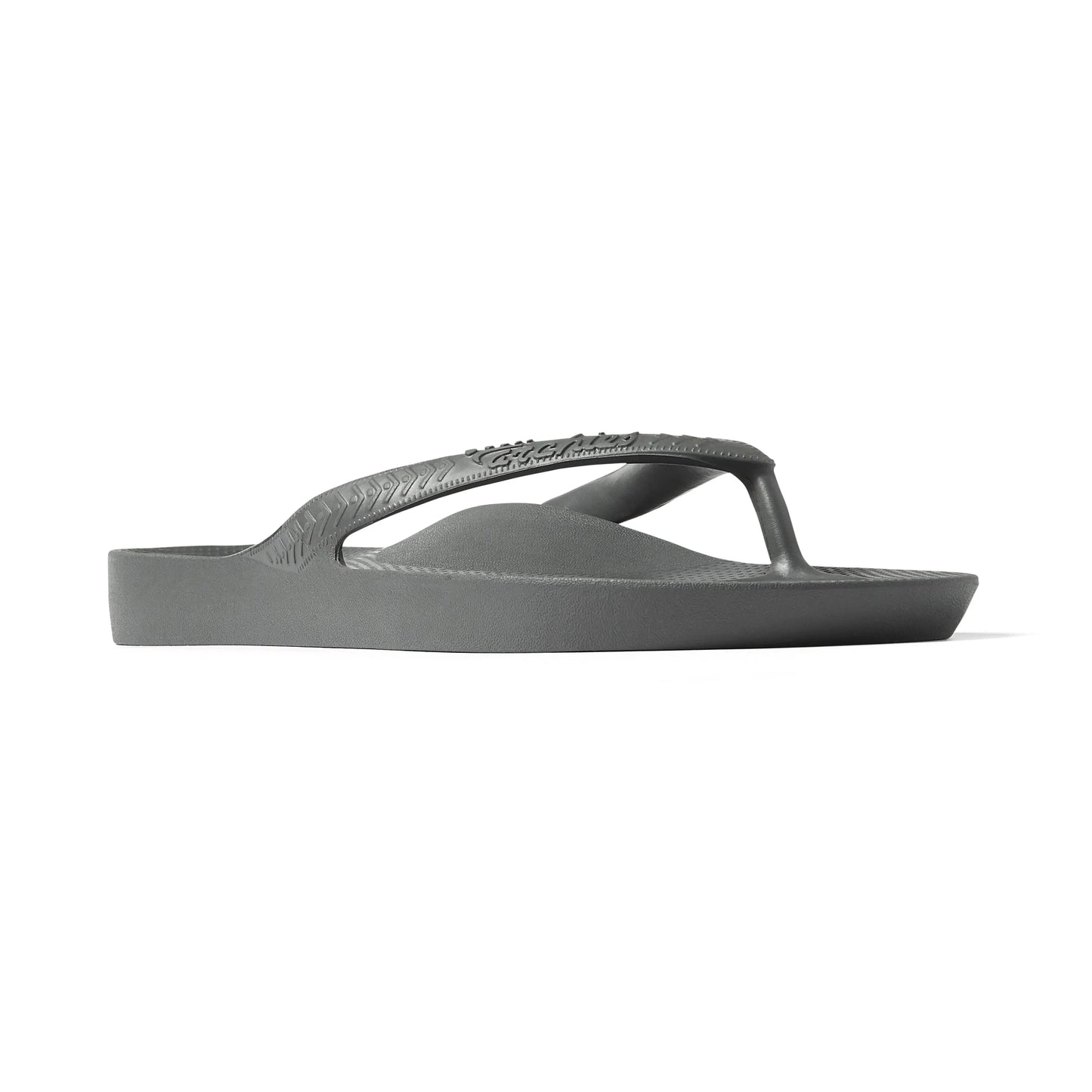 Arch Support Flip Flops – Classic – Charcoal