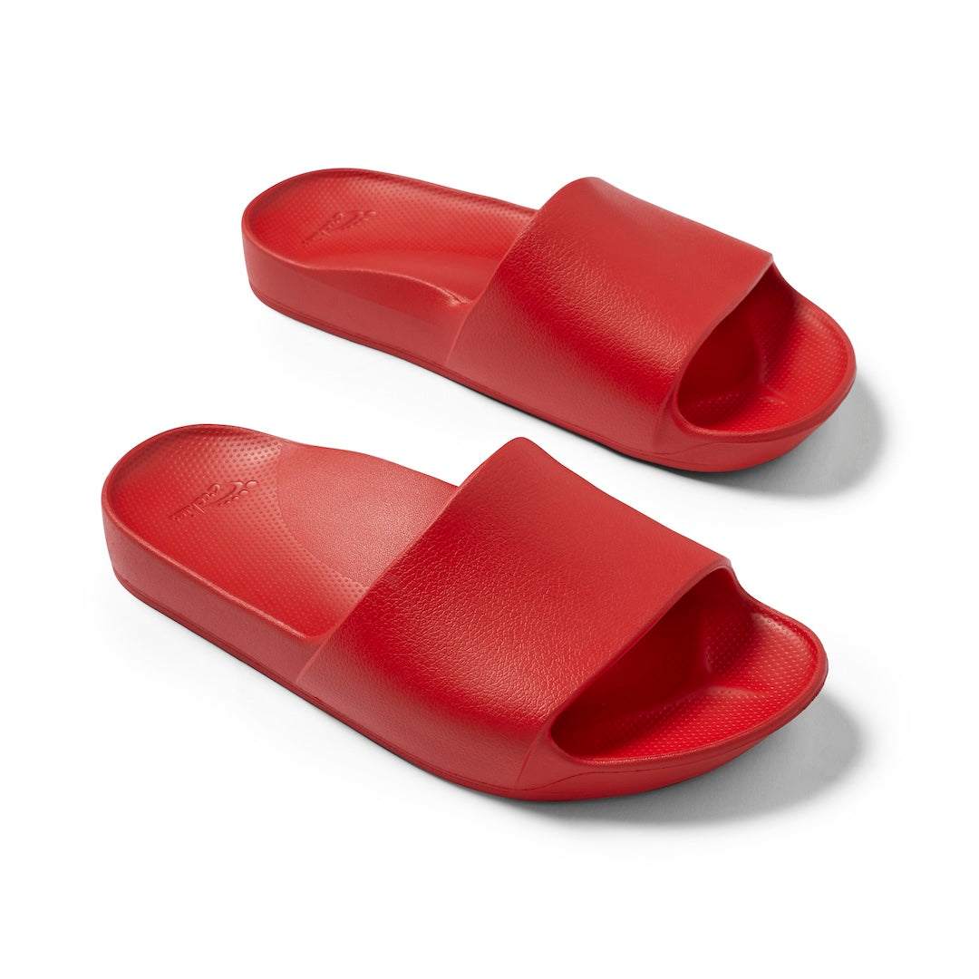 Arch Support Slides – Classic – Chili Red