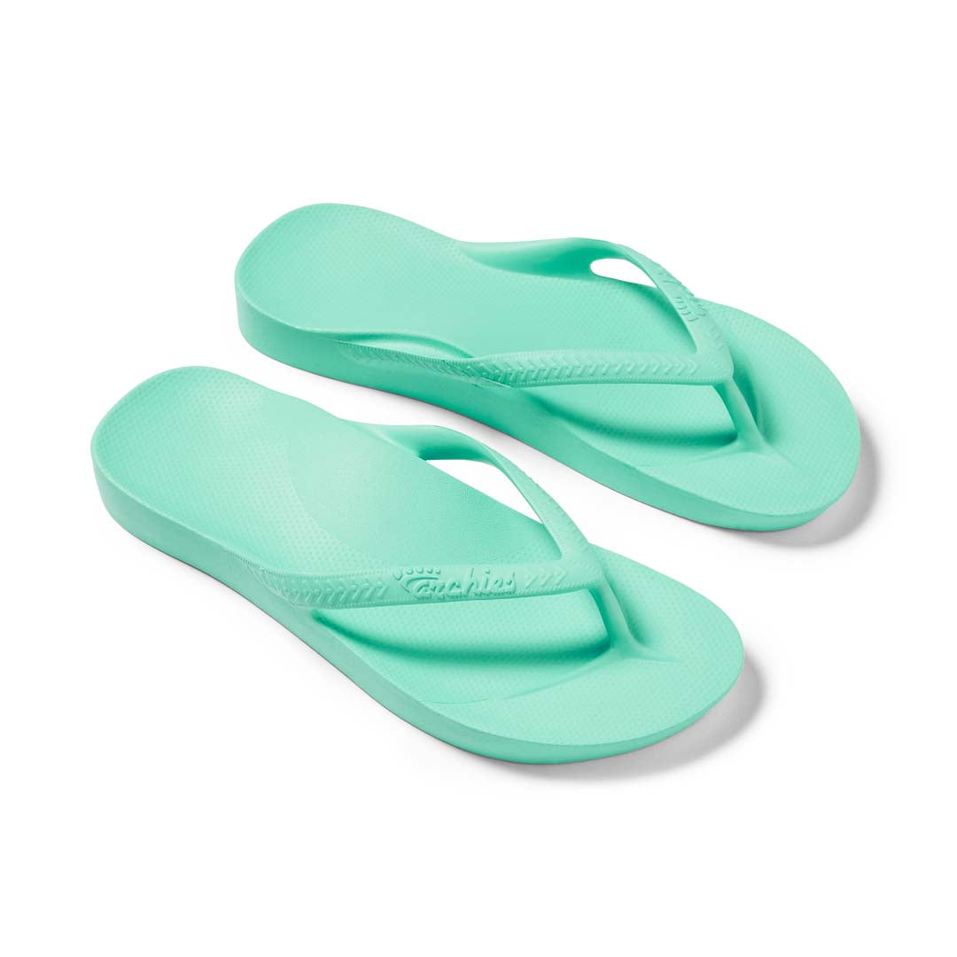 Kids – Arch Support Flip Flops – Mint