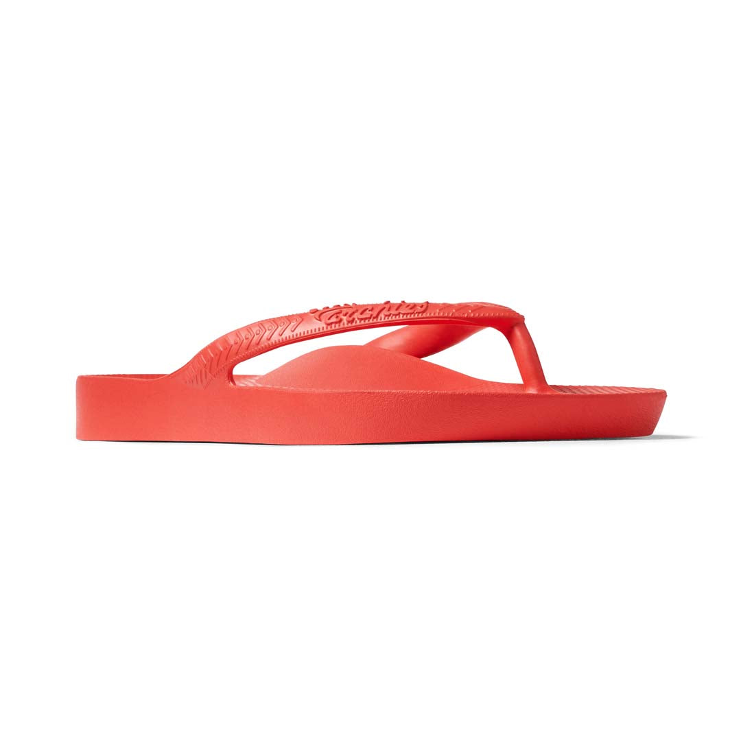 Kids – Arch Support Flip Flops – Coral