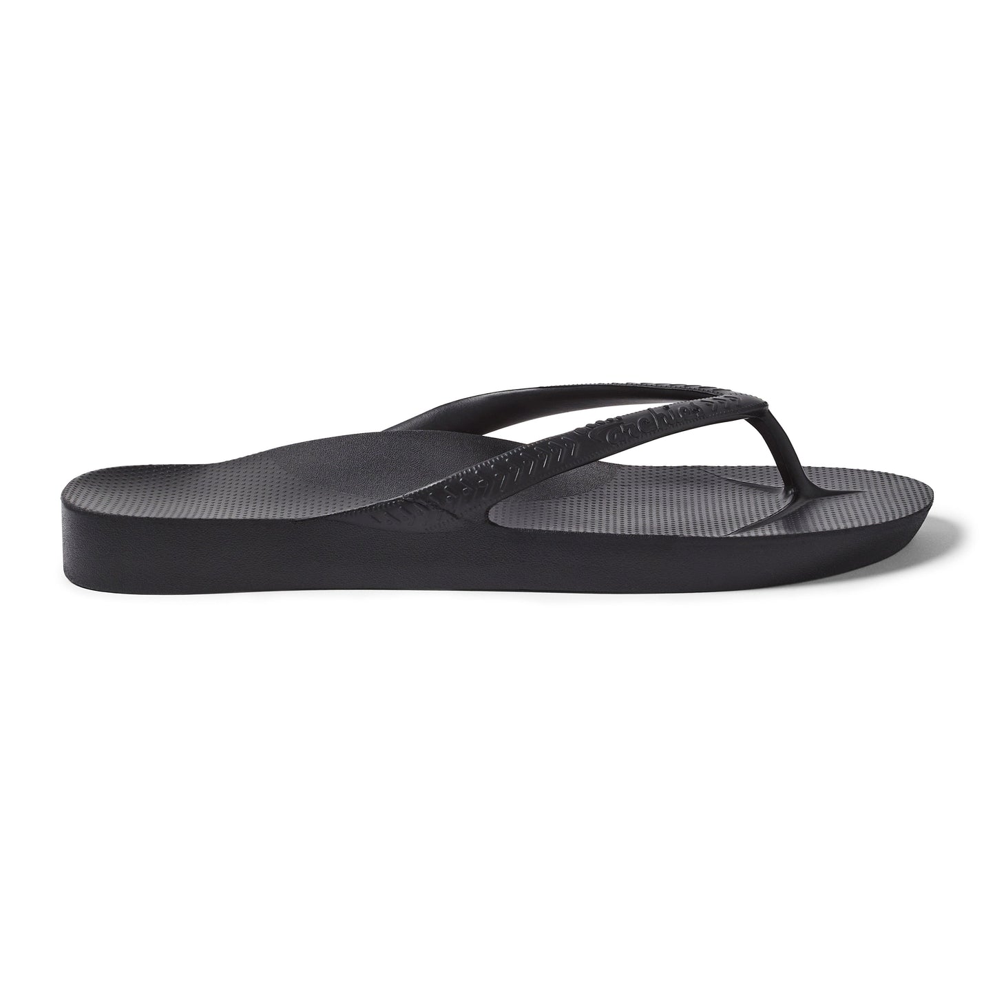Arch Support Flip Flops – Classic – Black
