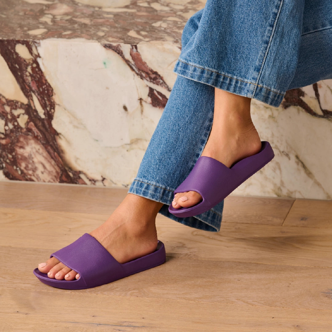 Arch Support Slides – Classic – Acai Purple